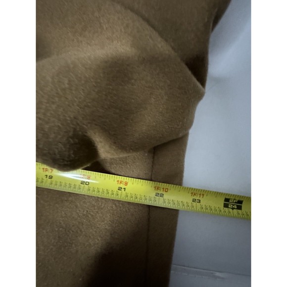H&M Wool Coat Long Size M (40 R) Color Brown - Picture 4 of 6